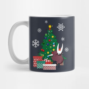 Hornet Around The Christmas Tree Hollow Knight Mug